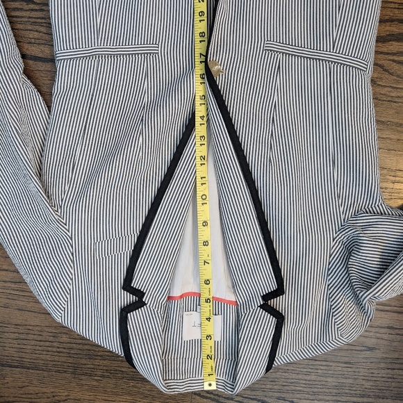 Loft Petites Pinstripe Blazer - Picture 5 of 8